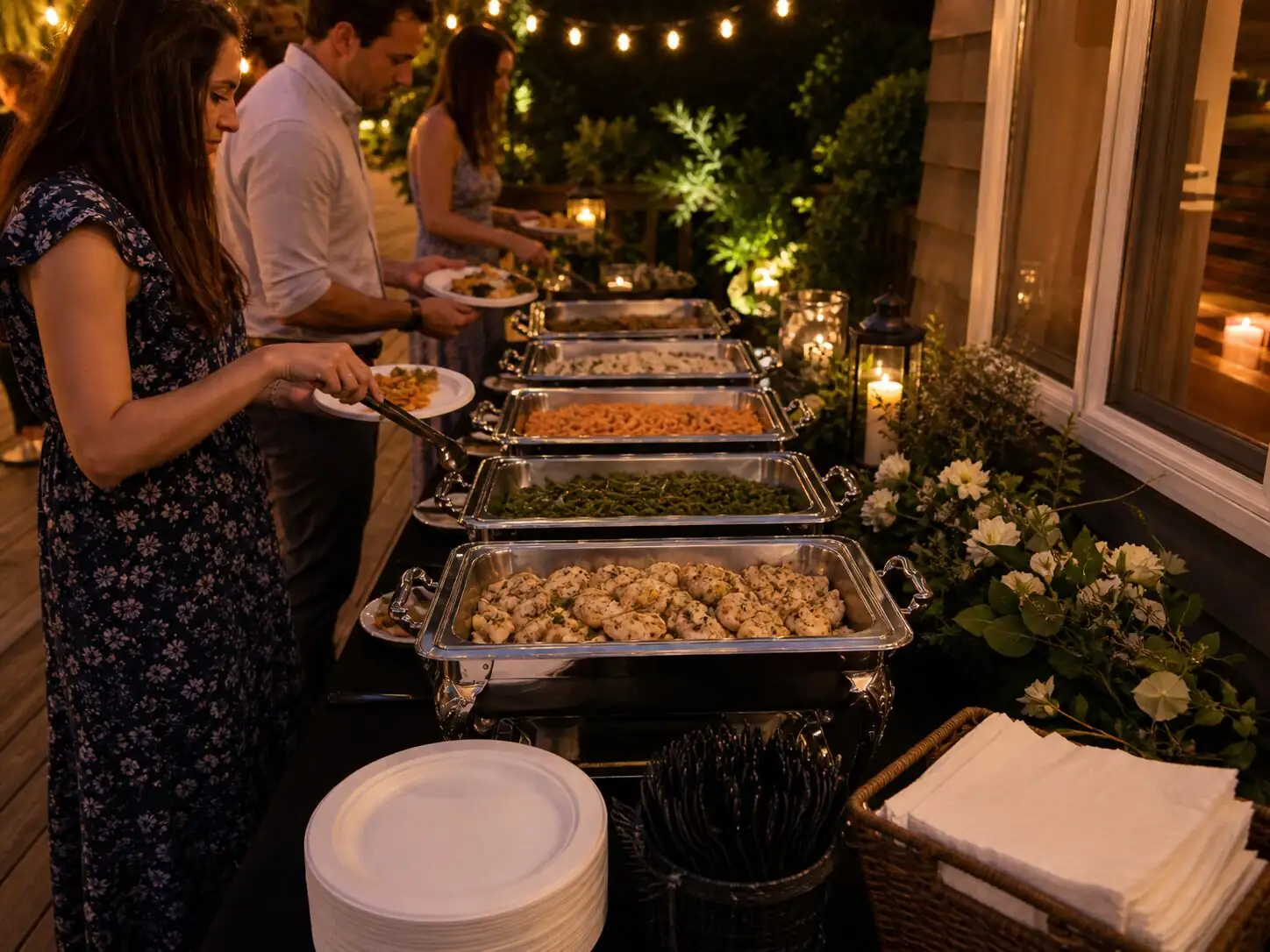 Full-Service Casual Buffet