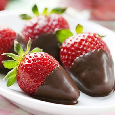 chocolate dipped strawberries Santa Cruz Catering Company